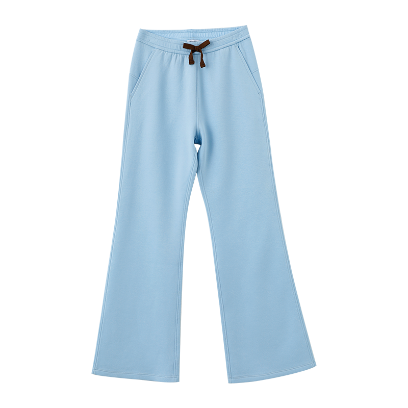 Girls Jelly Cotton Yoga Pants Soft and Stretchy Flared Sports Casual Pants Spring
