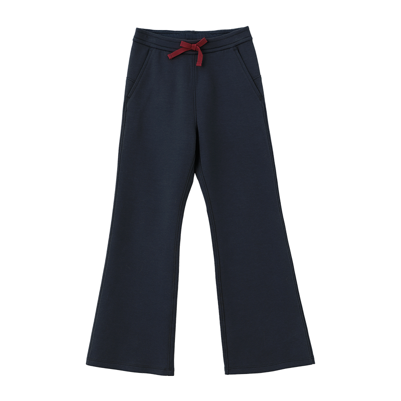 Girls Jelly Cotton Yoga Pants Soft and Stretchy Flared Sports Casual Pants Spring