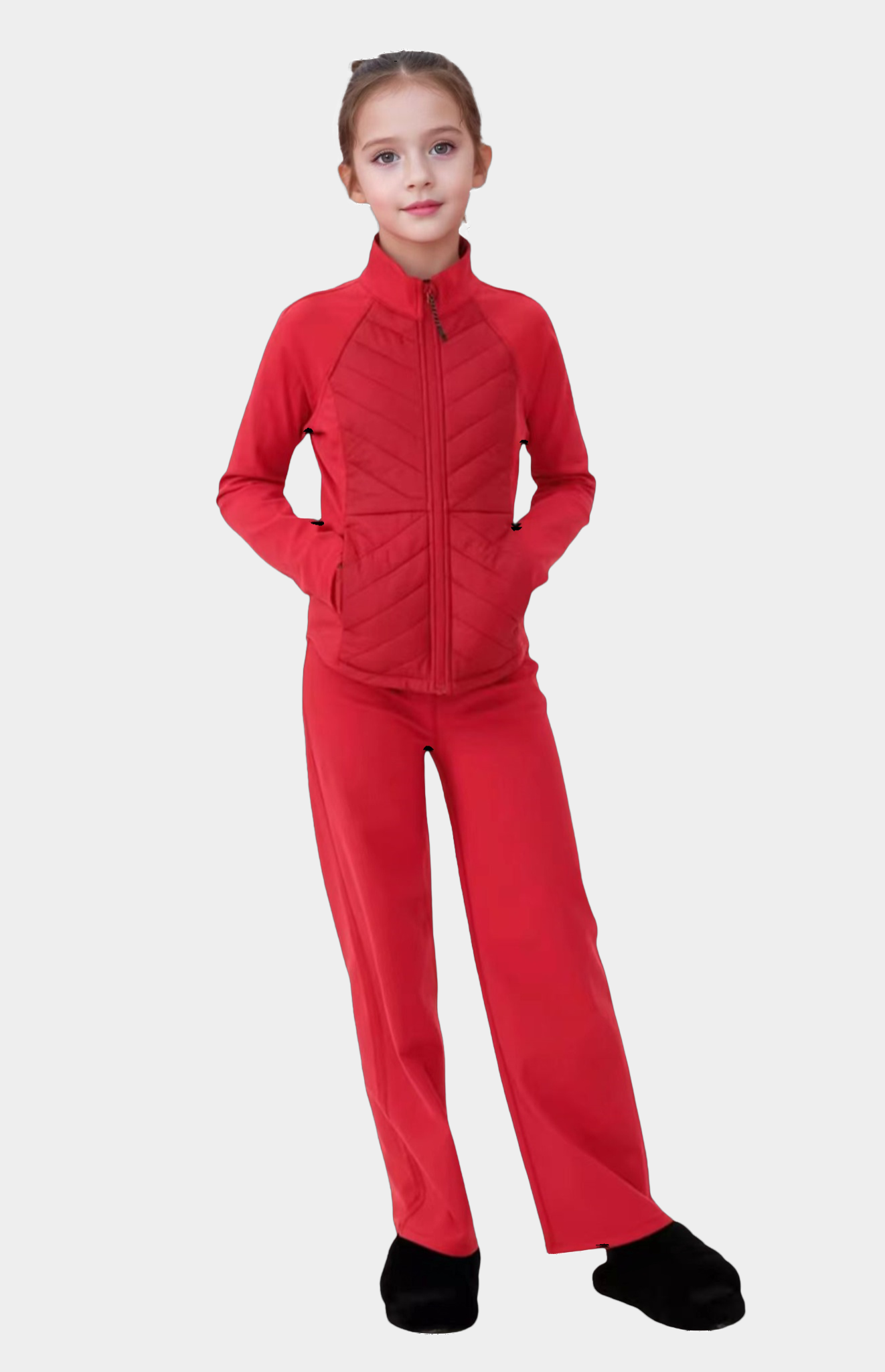 3M Thinsulate Princess-Seam Fitted Cotton Jacket