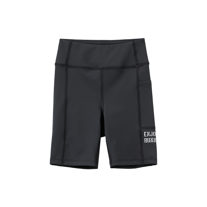 Girls Cycling Short Leggings Knee Length Workout Tights